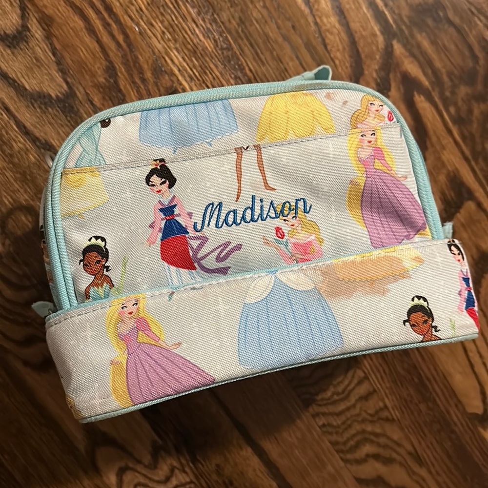 Pottery Barn custom lunchbox Disney princess